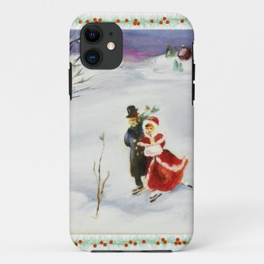 iPhone 11 Winter Wonderland-Mate Coque (Dos)
