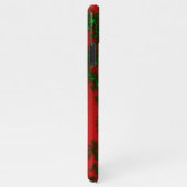 iPhone 11Pro Max coque à la mode dans le style fractal rouge et ver (Côté droit)