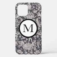 iPhone 12 COQUE ANTIQUE LACE MOTIF PERSONNALISÉ IN