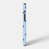 iPhone 12 Coque de téléphone Blue Cherry Pattern Case-Mate p (Côté gauche)