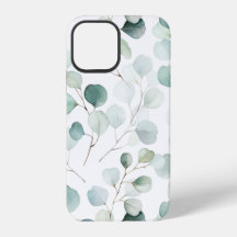 Coque Motif d'Eucalyptus-Mat