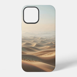 iPhone 12 Dunes du désert doré - Dunes éthérées - Coque de t