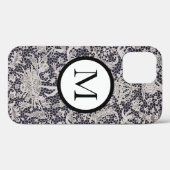 iPhone 12 HOESJE ANTIQUE KANT PATROON AANGEPASTE I (Achterkant (horizontaal))