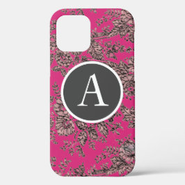iPhone 12 HOESJE ANTIQUE KANTEN PATROON CASE MATE