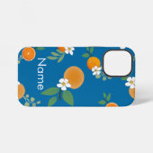 iPhone 12 Mini coque de téléphone fleur d'oranger (Verso Horizontal)