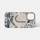 iPhone 12 Mini Œuvre d'art de coque initiale Coquilles côtières (Verso Horizontal)