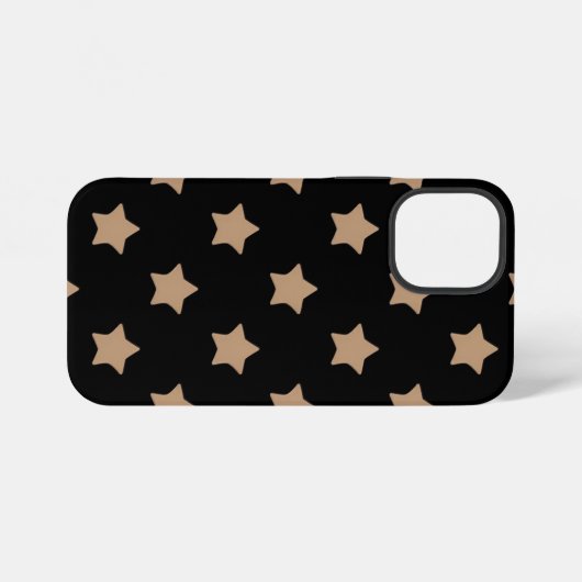 iPhone 12 Mini Star Pattern Hoesje iPhone Hoesje (Achterkant horizontaal)