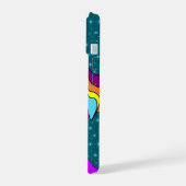 iPhone 12 Mini Stoer Hoesje, Glanzend iPhone 15 Hoesje (Linkerkant)