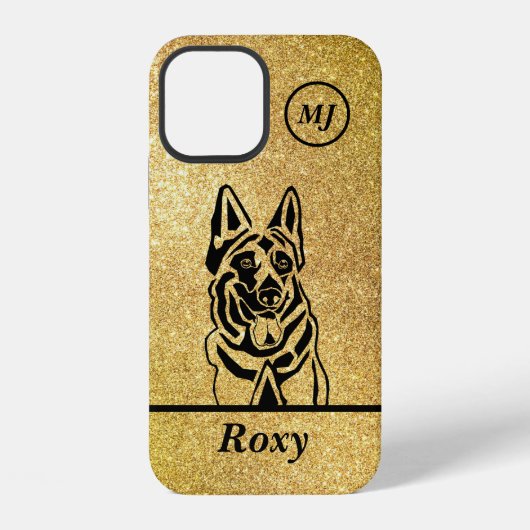 iPhone 12 Personnalisable Allemand Shepherd Lovers coque iph (Verso)