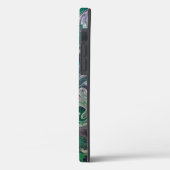iPhone 12 Pro Artwork Coque - violet et vert (Verso / Gauche)
