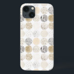 iPhone 13 Case Motif circulaire Abstrait neutre<br><div class="desc">Motif circulaire Abstrait neutre. Artiste : June Erica Vess. ID d'image : 150363D.</div>