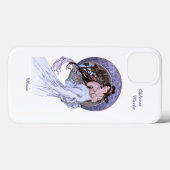 iPhone 13 coque Alphonse Mucha Art Nouveau (Verso (horizontal))