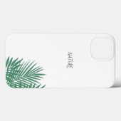 Iphone 13 Eenvoudig wit Hoesje (Achterkant (horizontaal))