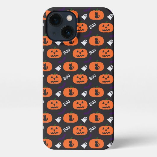 iPhone 13 Halloween ontwerp hoesje. Hoesje (Achterkant)