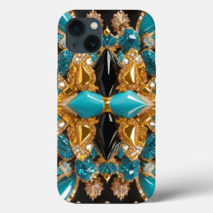 iPhone 13 Hoesje-Mate met Bahamas kleuren iPhone 13 Hoesje
