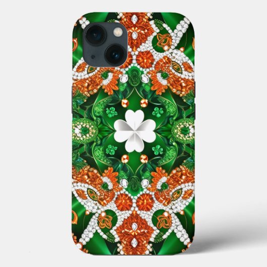iPhone 13 Hoesje-Mate met Ierse kleuren Case-Mate iPhone Case (Achterkant)