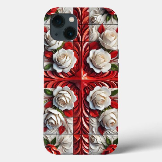 iPhone 13 Hoesje-Mate met Rozen Ontwerp Case-Mate iPhone Case (Achterkant)