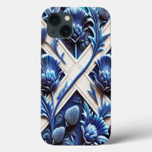 iPhone 13 Hoesje-Mate met Schots Thistles Design iPhone 13 Hoesje