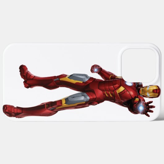 Iphone 13 pro Max Coques en Ironman Tirer pour le  (Verso (horizontal))