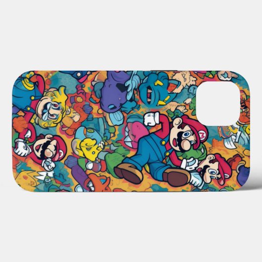 Iphone 13-telefooncase - Mario DESIGN Case-Mate iPhone Case (Achterkant (horizontaal))