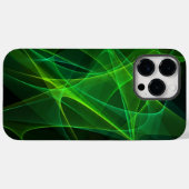 iphone 14 abstracte zwarte groene hoesjes max pro (Achterkant (horizontaal))