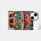 iPhone 14 Coque : Conception des champignons de No (Verso (horizontal))