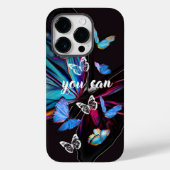 iPhone 14 Coque papillon : VOUS POUVEZ (Verso)