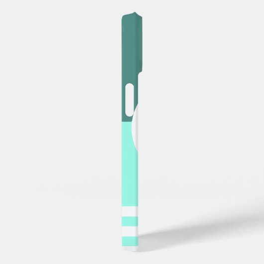 iPhone 14 Coques Hello Kitty blanc & couleur verte (Verso / Droite)