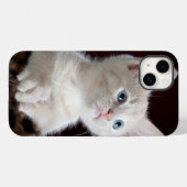 iphone 14 coques plus chat amour (Verso (horizontal))