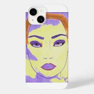 iPhone 14 Hoesje Art Deco Vrouwen Schilderstijl
