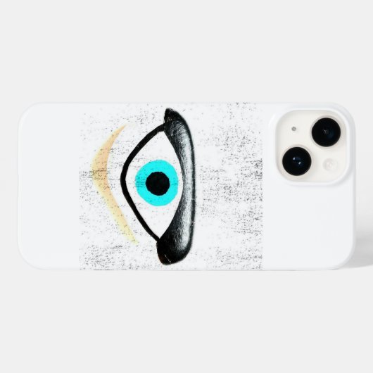 iPhone 14 Hoesje Eye Design (Achterkant (horizontaal))