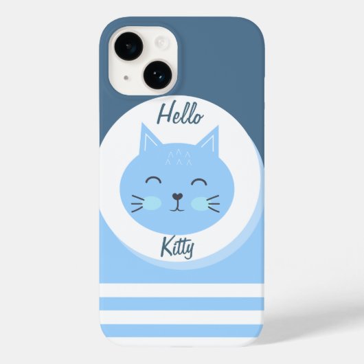 iPhone 14 Hoesje Hallo Katten (Achterkant)