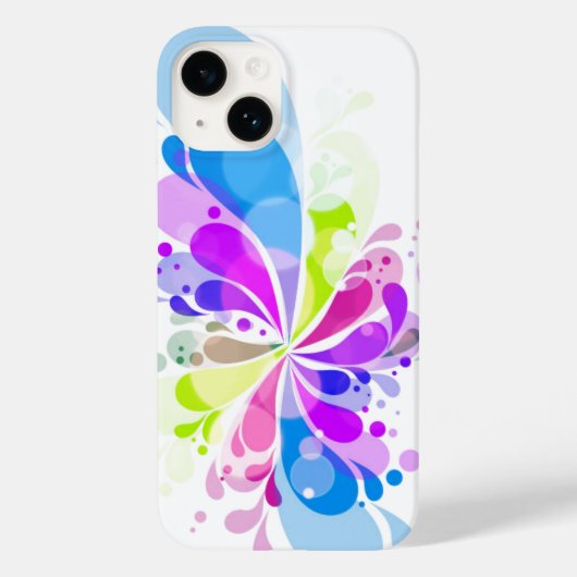 iPhone 14 Hoesje-kleurrijke Splash Case-Mate iPhone Case (Achterkant)