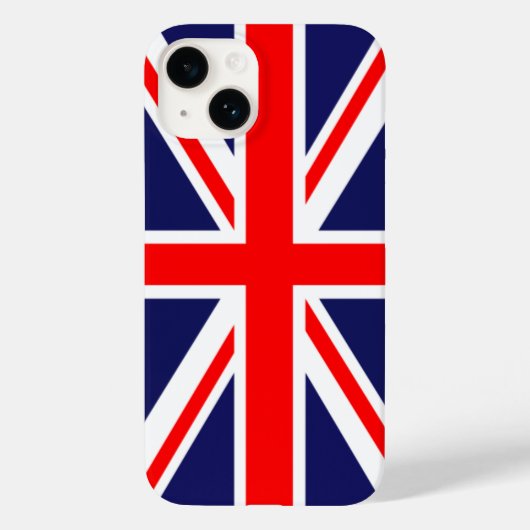 iPhone 14 Hoesje-Union Jack-vlag Case-Mate iPhone Case (Achterkant)