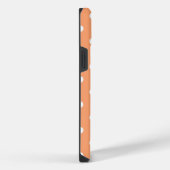 iPhone 14 Plus coque coriace point orange (Côté droit)