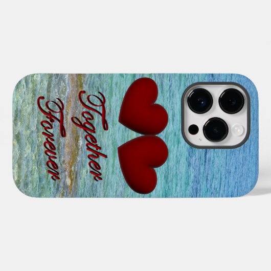 Iphone 14 pro hart hoesje (Achterkant (horizontaal))