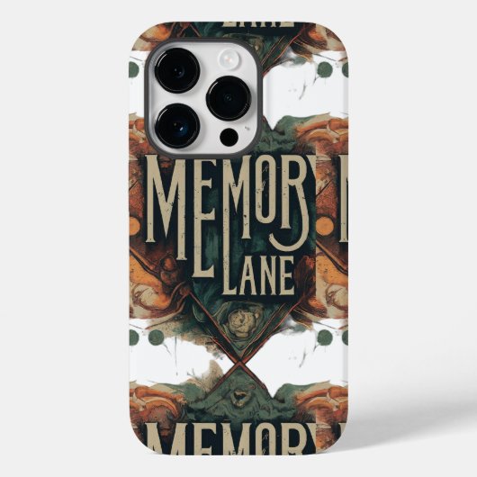 iPhone 14 Pro Hoesje - Memory Lane Edition (Achterkant)