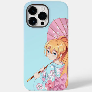 iPhone 14 Pro Max Anime Girl Hoesje Hoesje