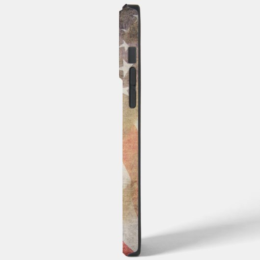 iPhone 14 Pro Max Coques avec motifs de drapeau am (Verso / Gauche)