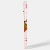 iPhone 14 Pro Max hoesje - aardbeien (Achterkant / Links)