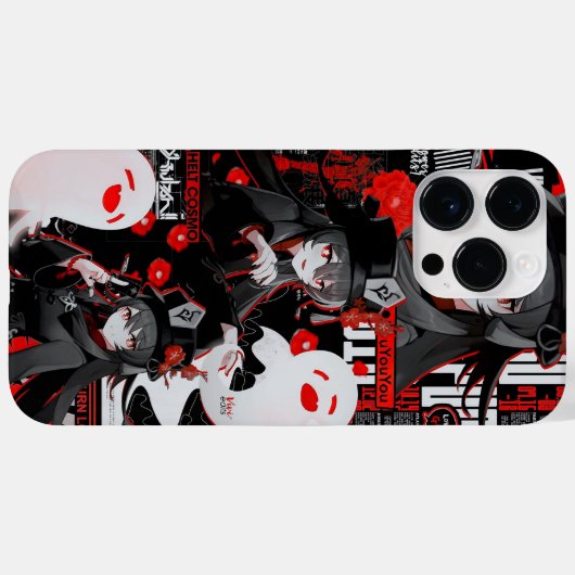 iPhone 14 pro Max Hutao coque (impact Genshin) (Verso (horizontal))