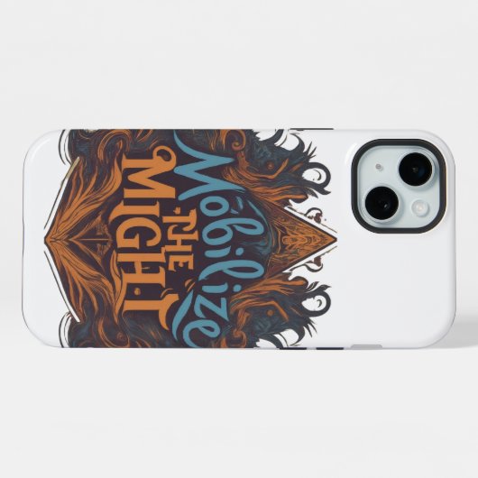 iPhone 14 Slim Fit Coque, brillant (Verso Horizontal)