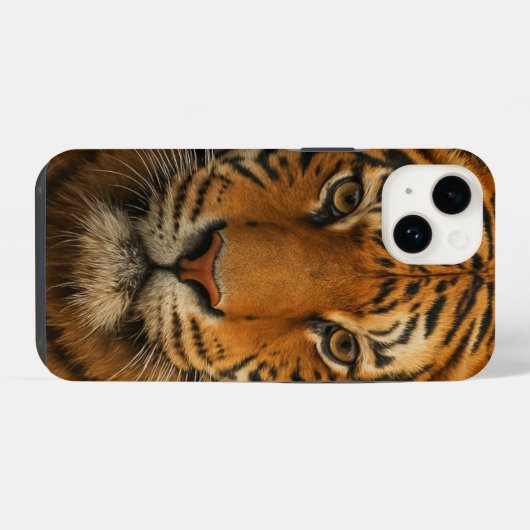 iPhone 14 Tiger iPhone Hoesje (Achterkant horizontaal)