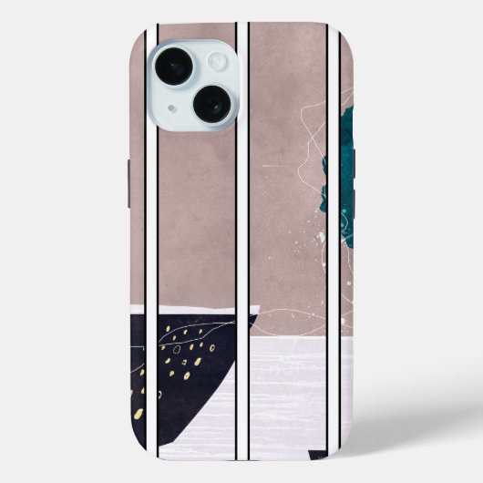 iphone 15 abstract case design (Achterkant)