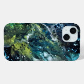 iPhone 15 abstract hoesje (Achterkant (horizontaal))