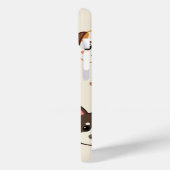 iPhone 15 coque / chats et chien (Verso / Gauche)