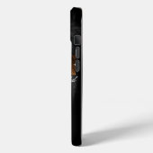 iPhone 15 Coque - Foi et force avec Cross & L (Verso / Gauche)