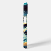 iPhone 15 Coque - Jeunes hommes en onsen (Verso / Droite)