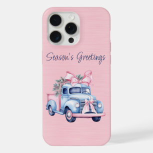 iPhone 15 Girly Pink et Blue Vintage camion