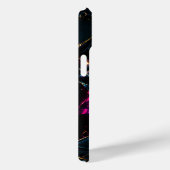 iPhone 15 Hoesje: Futuristische Neon Kristal MagSa Case-Mate iPhone Case (Achterkant / Rechts)